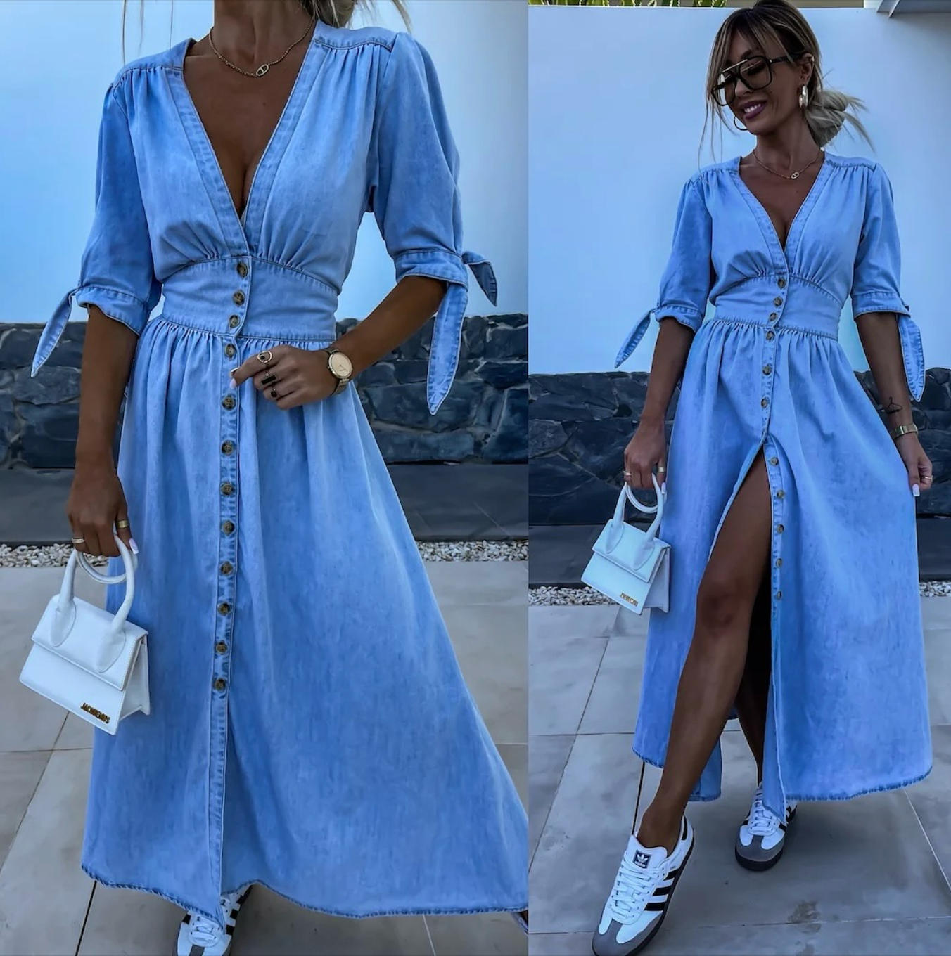 Ivanka – Radiant Jeans Dress