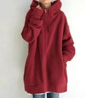 Allie - Women's Winter Zip Hoodie