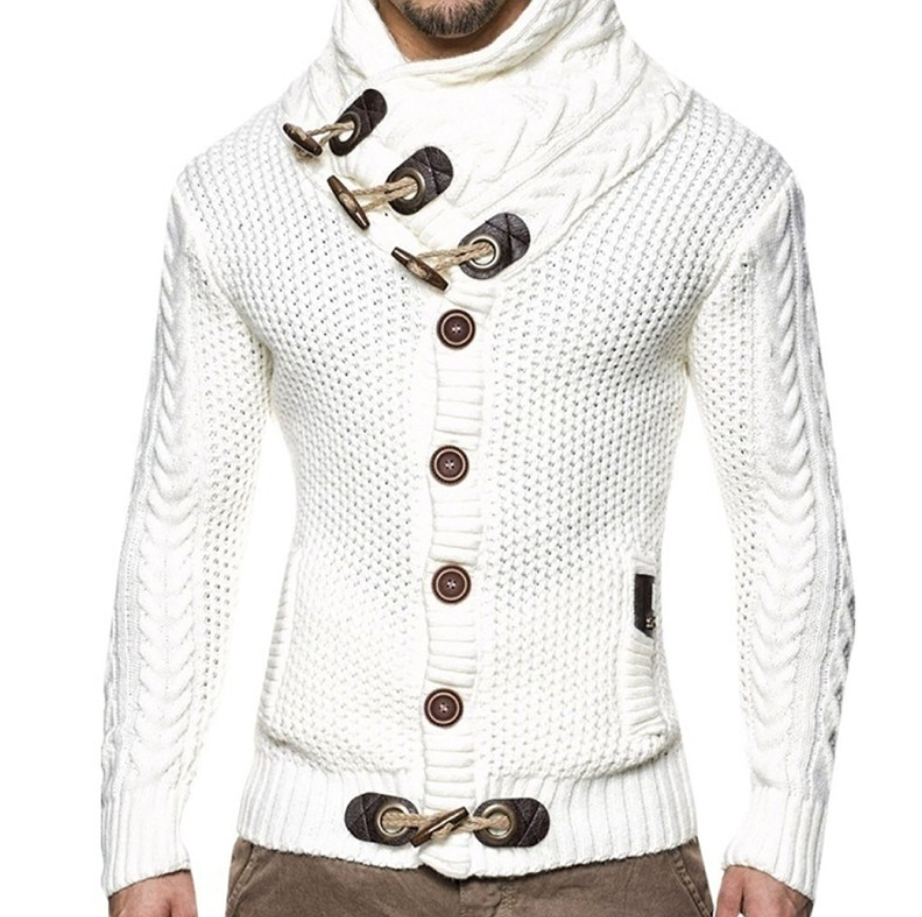 Mats Turtleneck Vest - Stylish & Casual Men's Vest