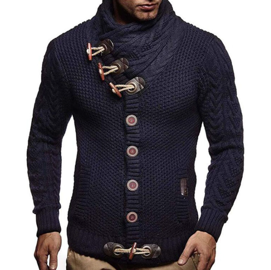 Mats Turtleneck Vest - Stylish & Casual Men's Vest