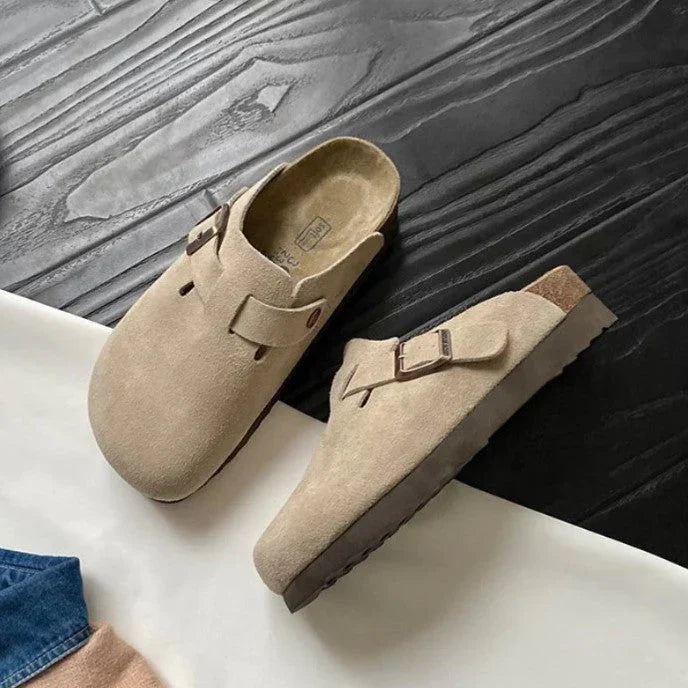 Premium Unisex Leather Boston Sandals: Style and Quality in One