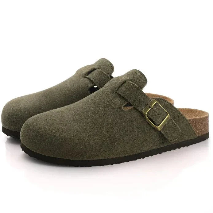 Premium Unisex Leather Boston Sandals: Style and Quality in One
