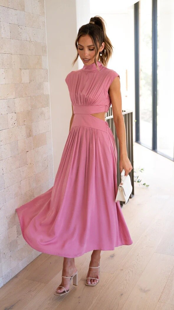 Victoria - Elegant midi dress