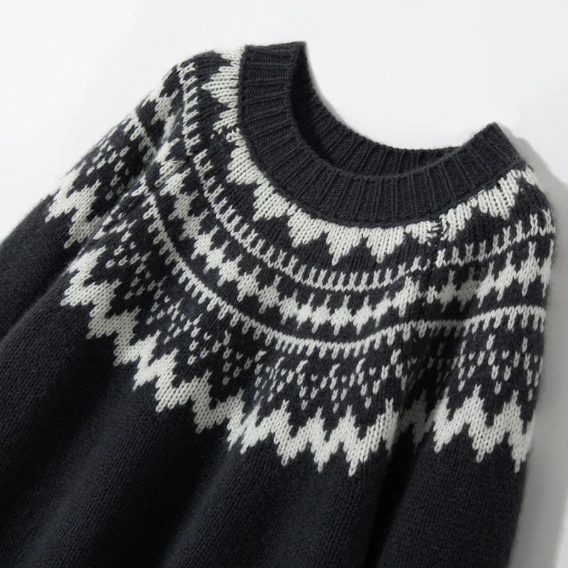 Carla | Round Neck Knitted Sweater