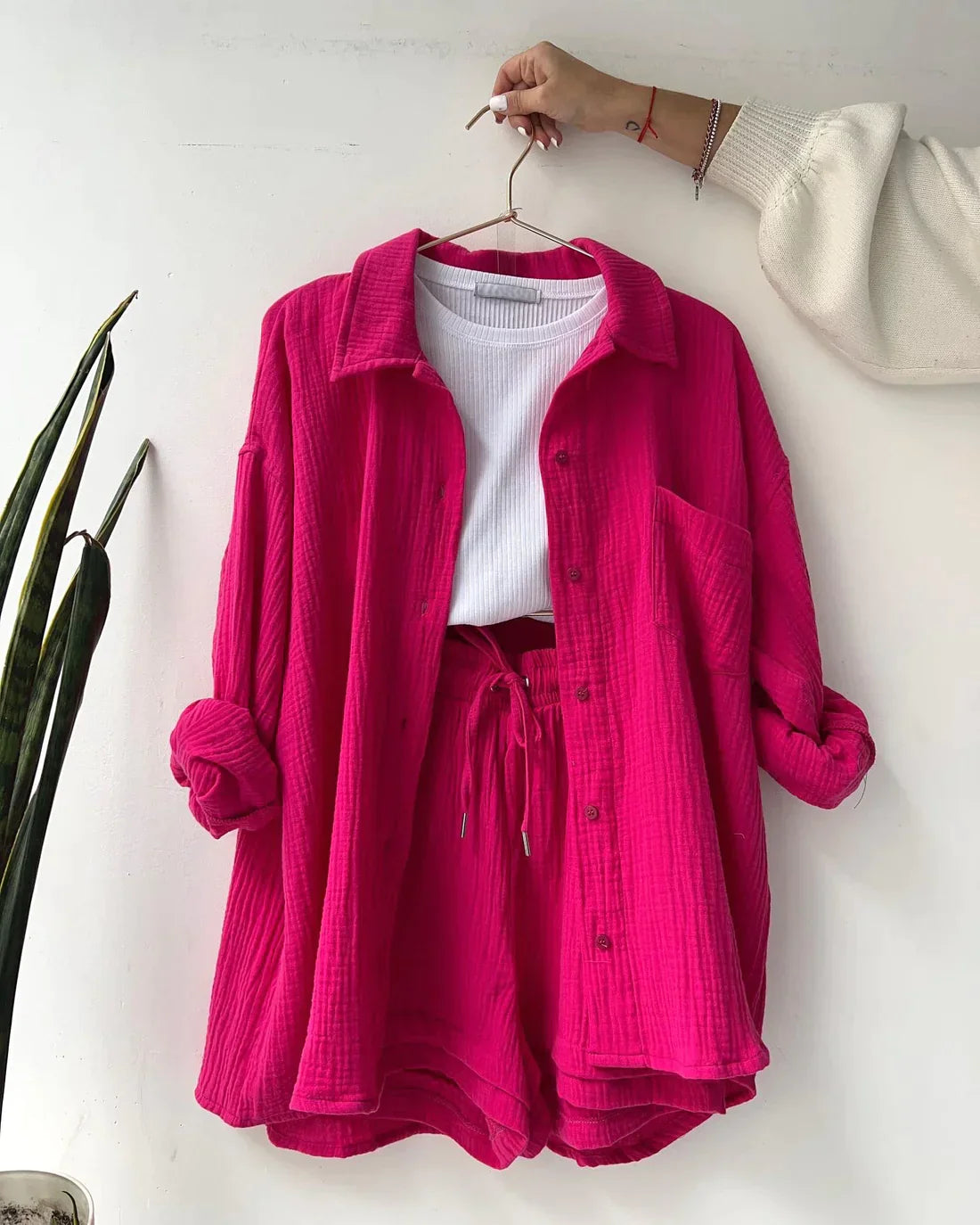 Madelyn - Two-piece set with pleated curtain