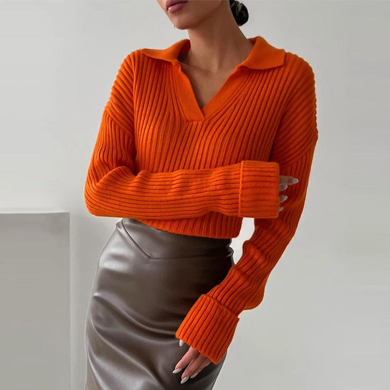 Chantelles Shirt V-Neck Sweater for Women