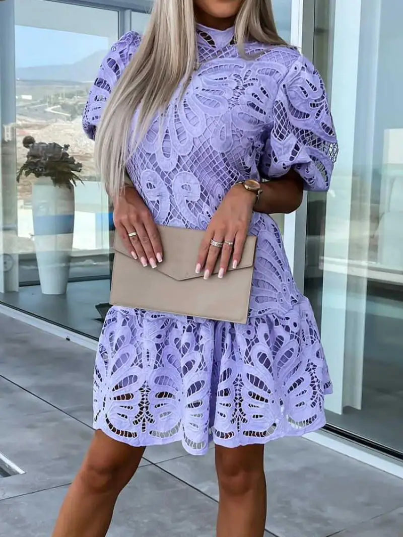 Freya - Embroidered Mini Dresses