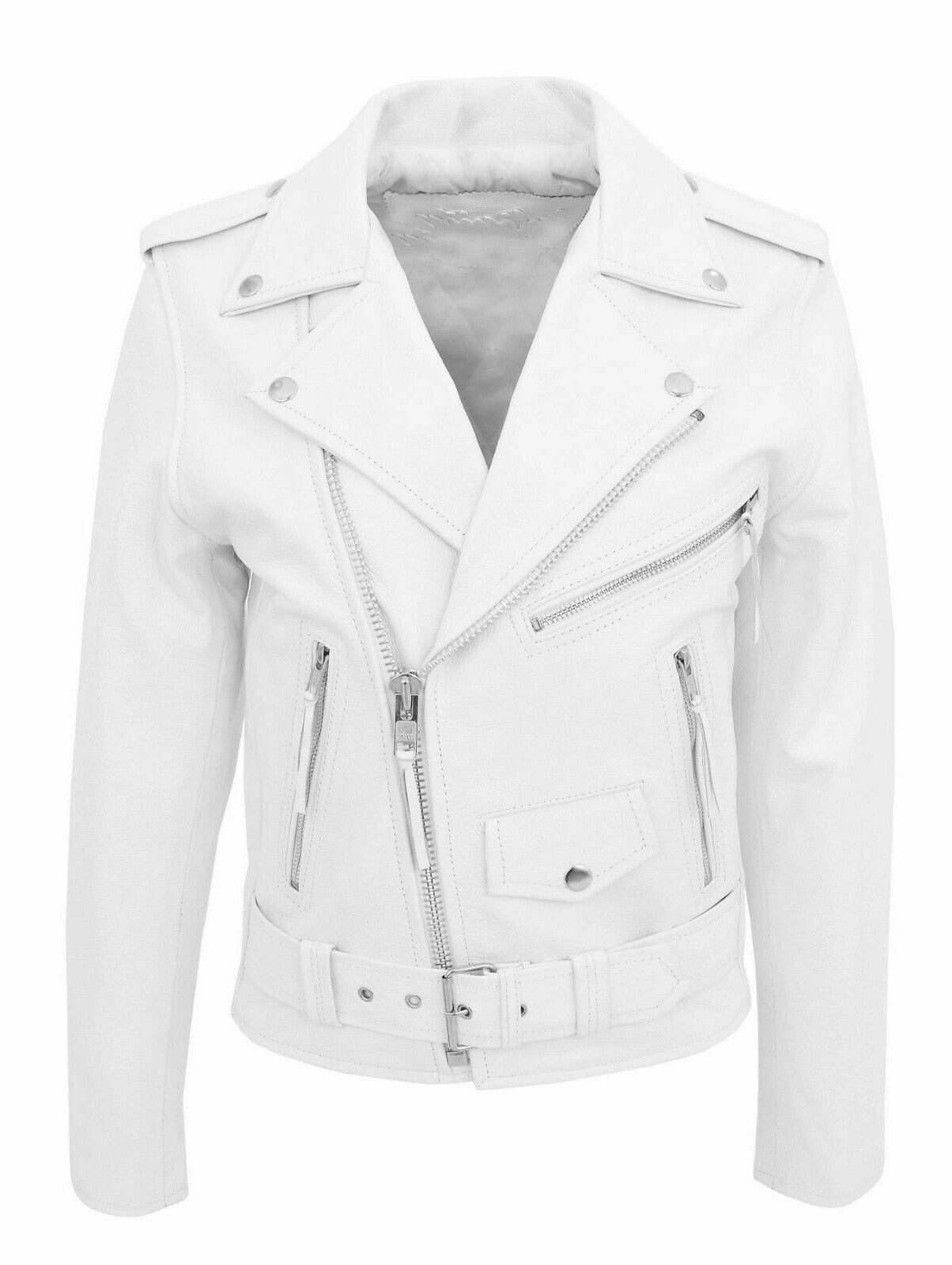 Men's Leather Biker Jacket Rugged & Timeless