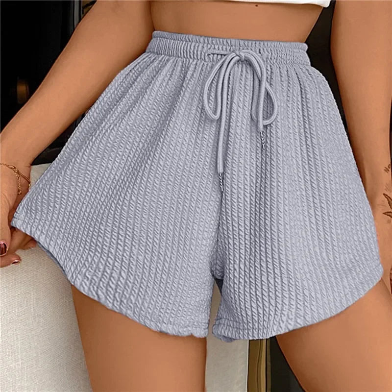 Elizabeth - Shorts with snøre and wide ben