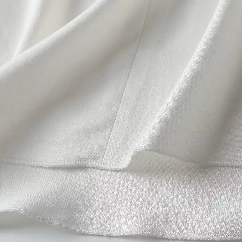 White airy and stylish sleeveless linen blouse for women – Amira