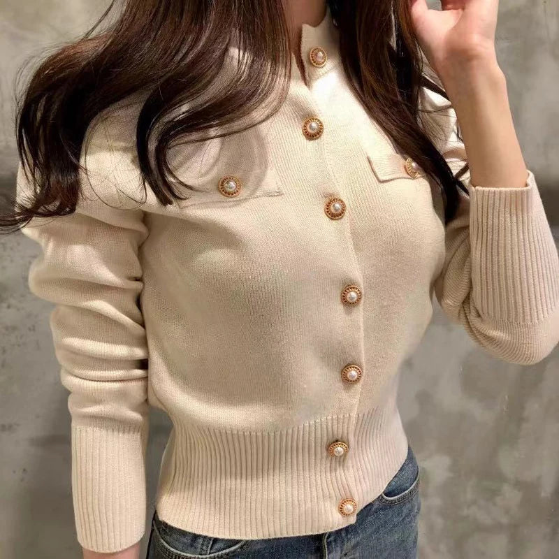 JOLIE | POLISHED POCKET CARDIGAN