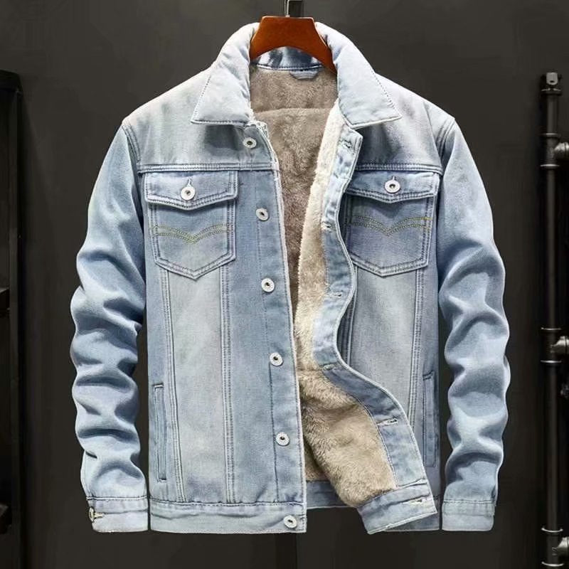 Fashion - Winter Men's Denim Jacket