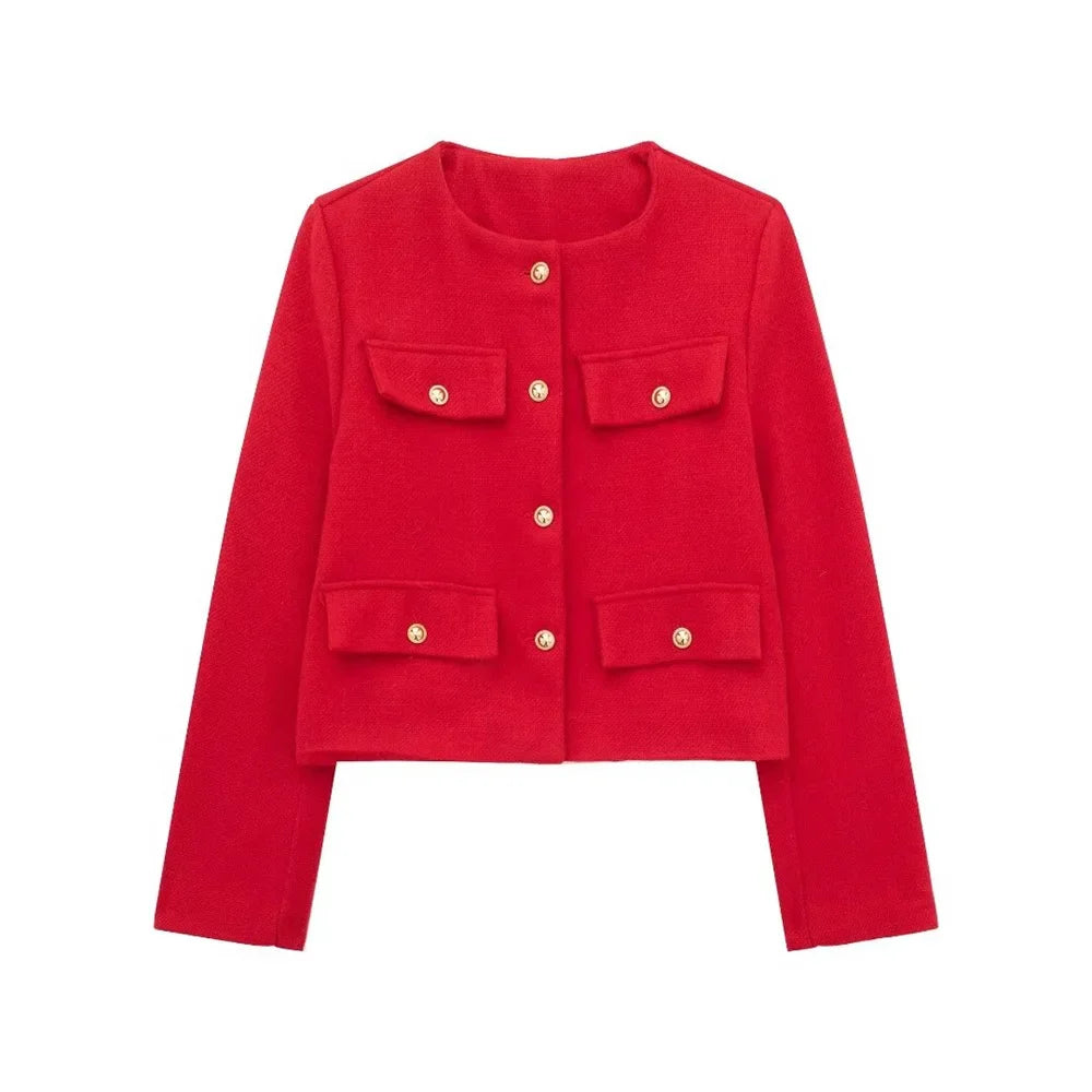TIFFANY | ELEGANT SHORT BLAZER