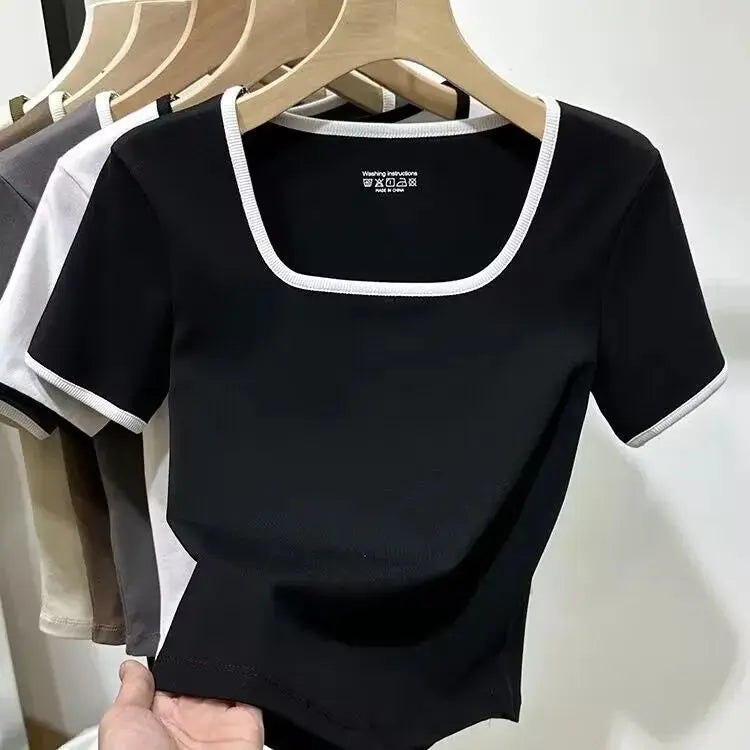 Norah - Square Collar Shirts