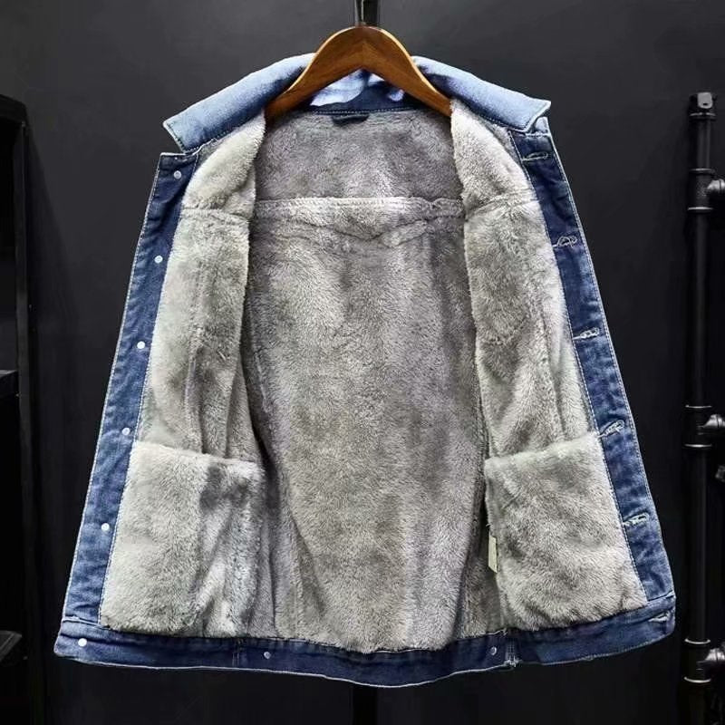 Fashion - Winter Men's Denim Jacket