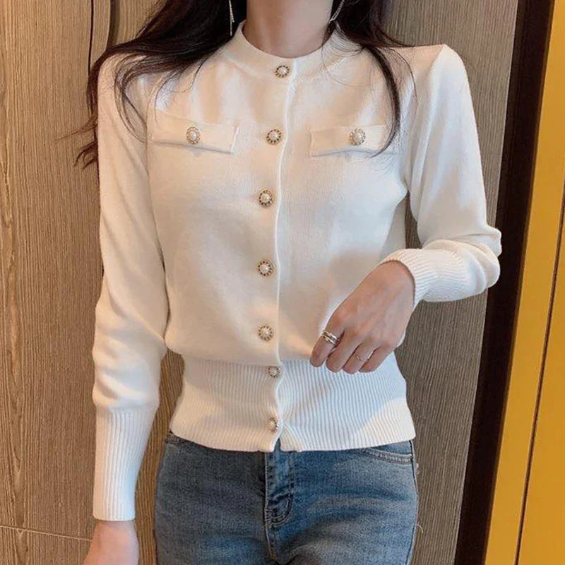 JOLIE | POLISHED POCKET CARDIGAN