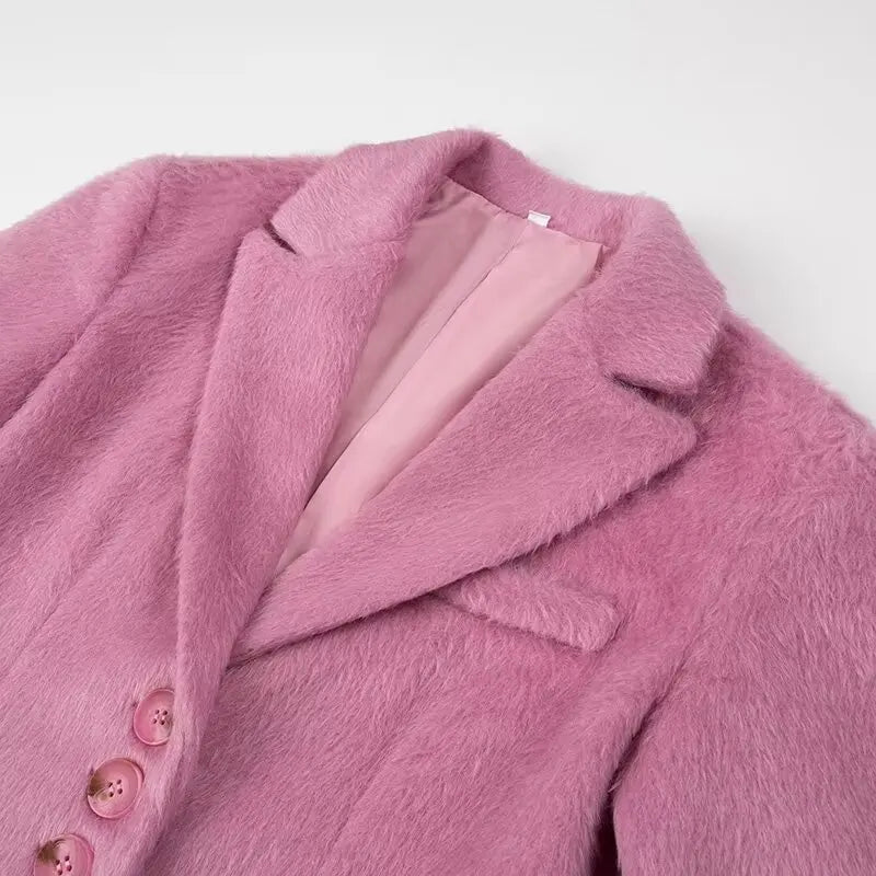 PRISCILLA | PLUSH COSY COAT