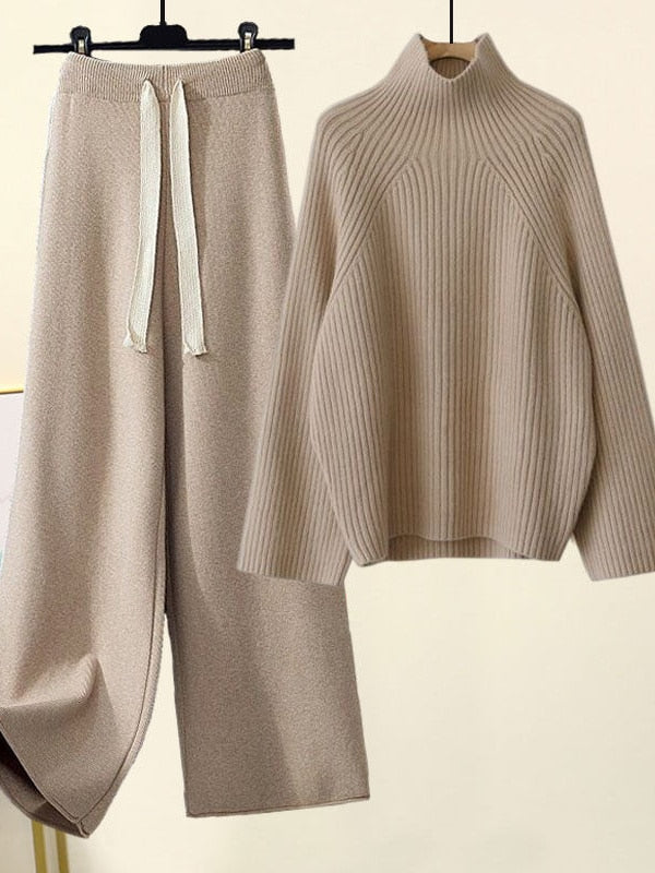 Adelheid - Cozy Sweater and Pants Set