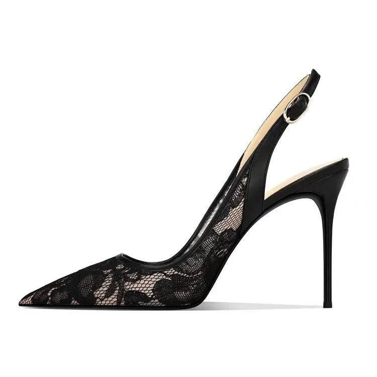 Jane | Embroidered Heels