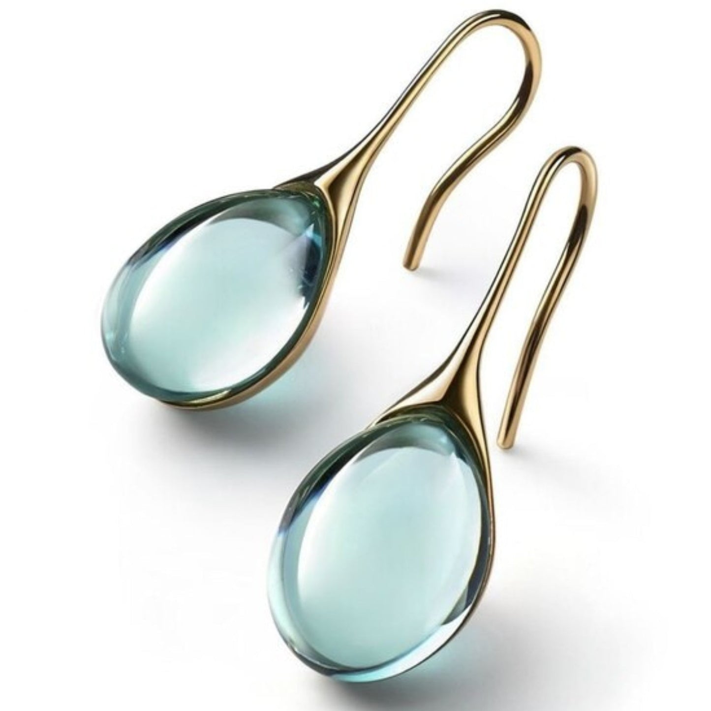 QUISSY | TEARDROP GLASS EARRINGS