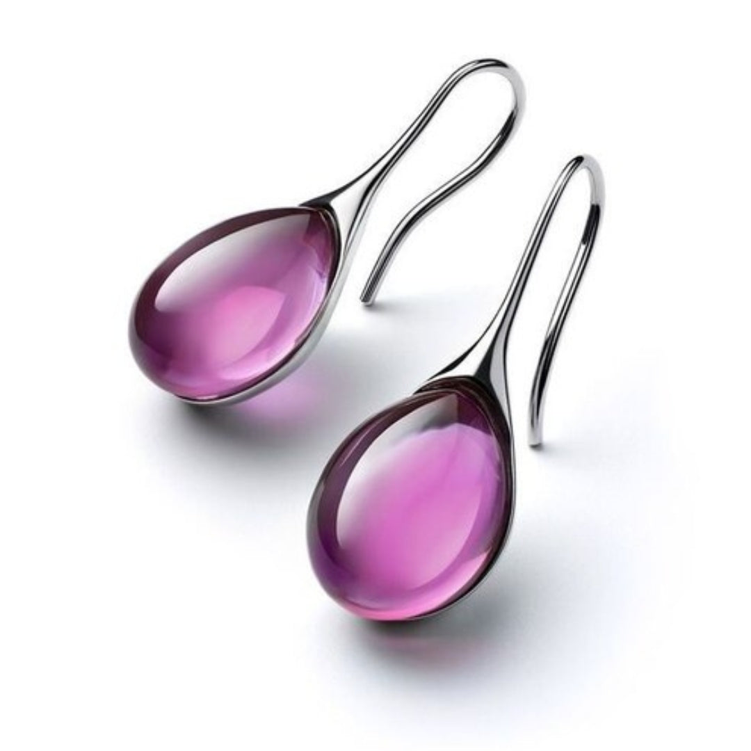 QUISSY | TEARDROP GLASS EARRINGS