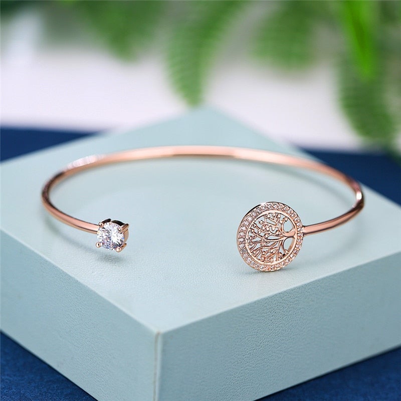 JUNEVA | TREE OF LIFE BANGLE BRACELET
