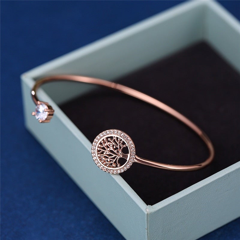 JUNEVA | TREE OF LIFE BANGLE BRACELET