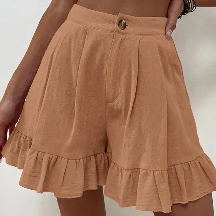 Alice - Elegant, casual pleated shorts