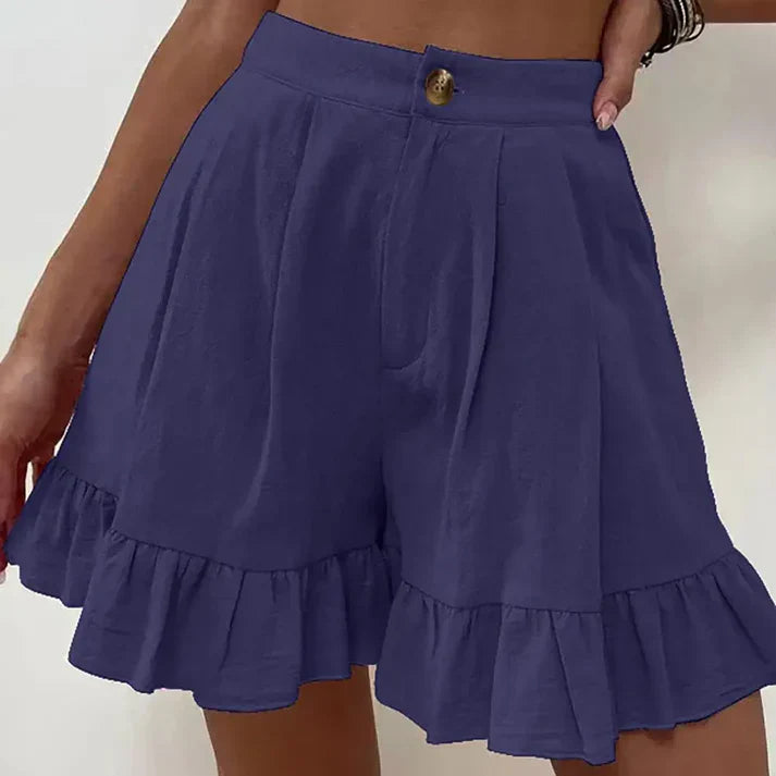 Alice - Elegant, casual pleated shorts