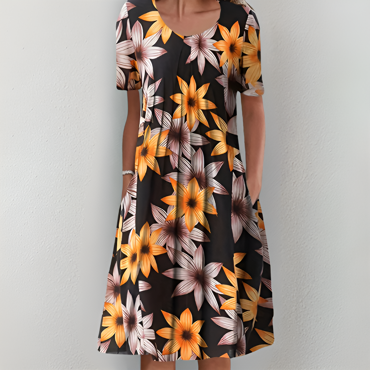 HEATHER | POCKET SWING DRESS