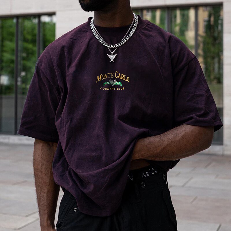 Caleb - Streetwear Print T-Shirt for Men