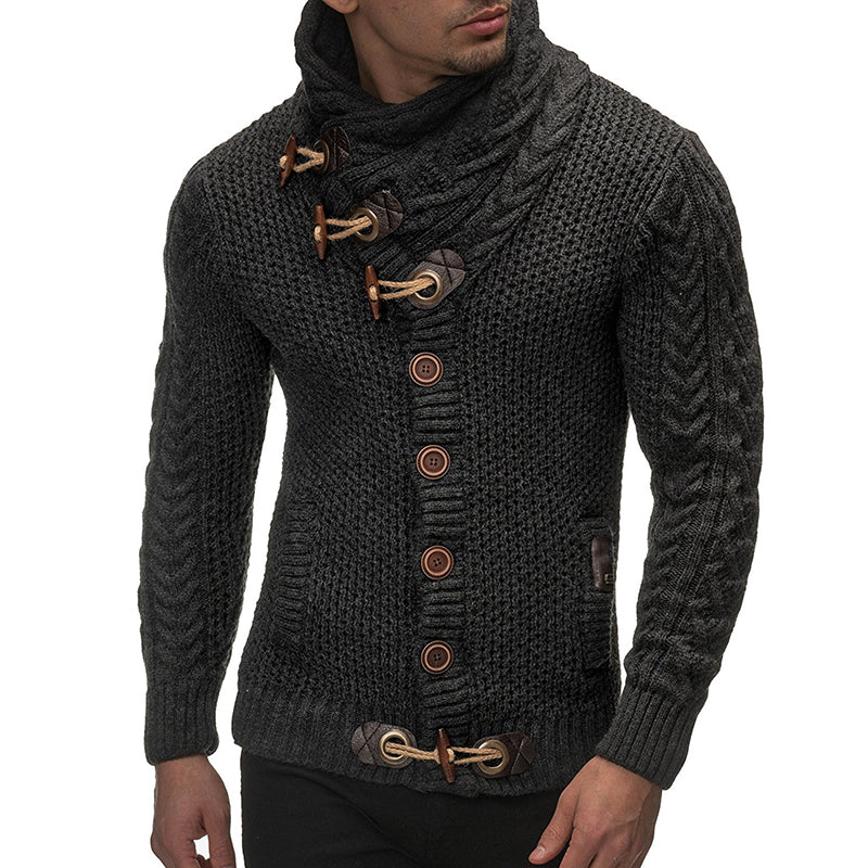 Mats Turtleneck Vest - Stylish & Casual Men's Vest