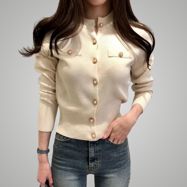 JOLIE | POLISHED POCKET CARDIGAN