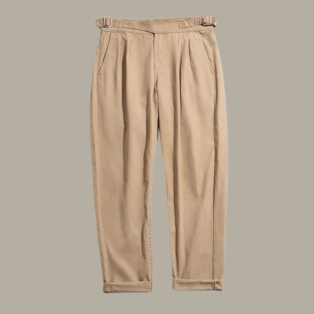 Harrison - Gurkha Pleated Front Trousers