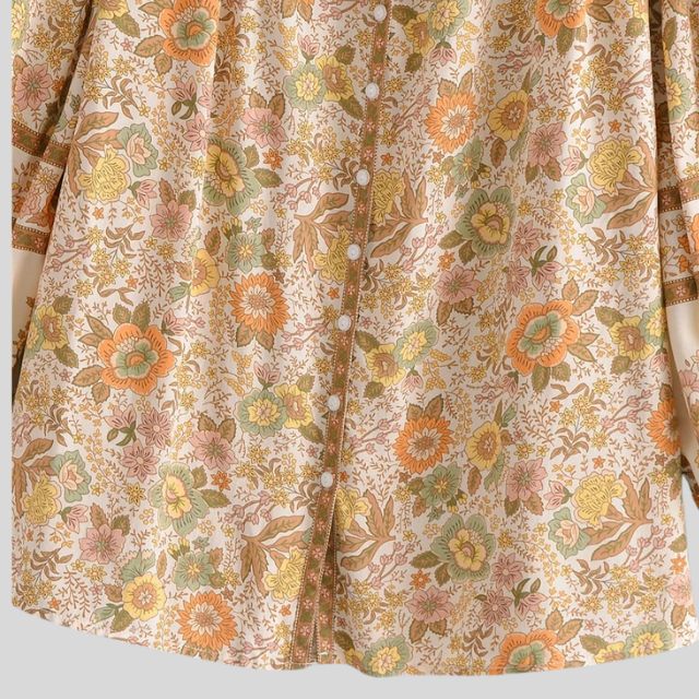 Pawani | Bohemian Blouse With Tassel Details - Relaxed & Stylish