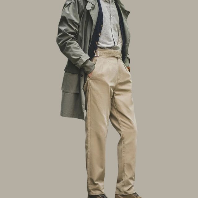 Harrison - Gurkha Pleated Front Trousers