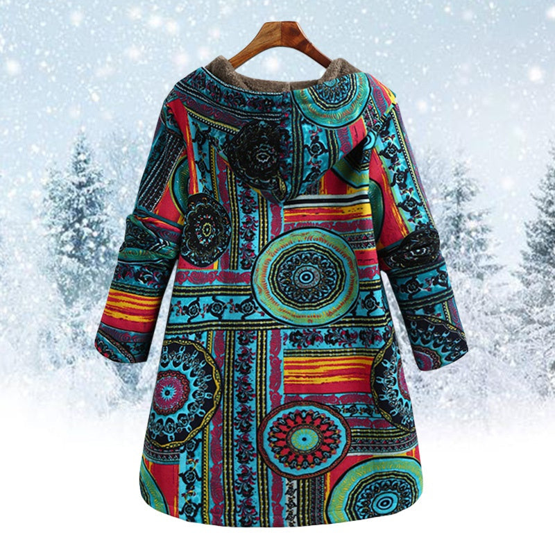 Celeste - Printed Hooded Jacket
