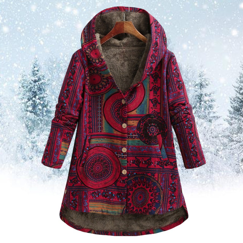 Celeste - Printed Hooded Jacket