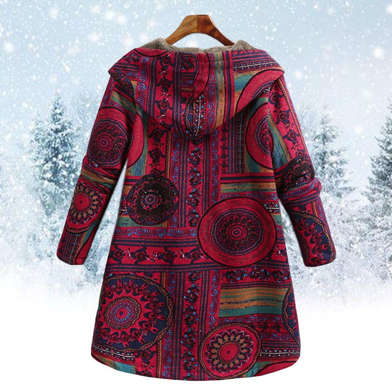 Celeste - Printed Hooded Jacket