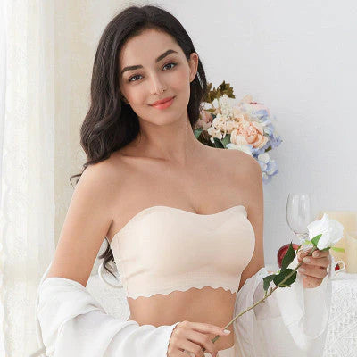 MaritsBra Strapless Bra with Invisible Push-up