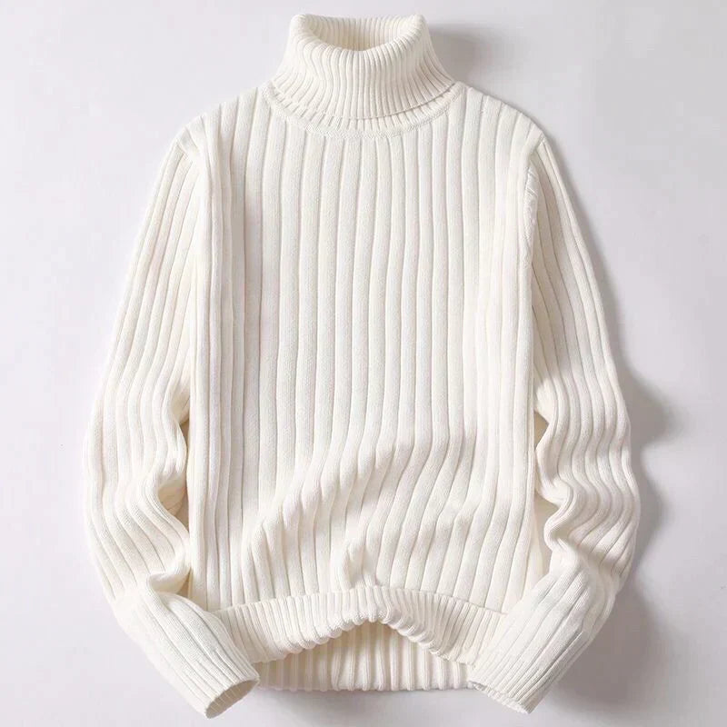 Men's Merino Wool Turtleneck Sweater - Wyatt