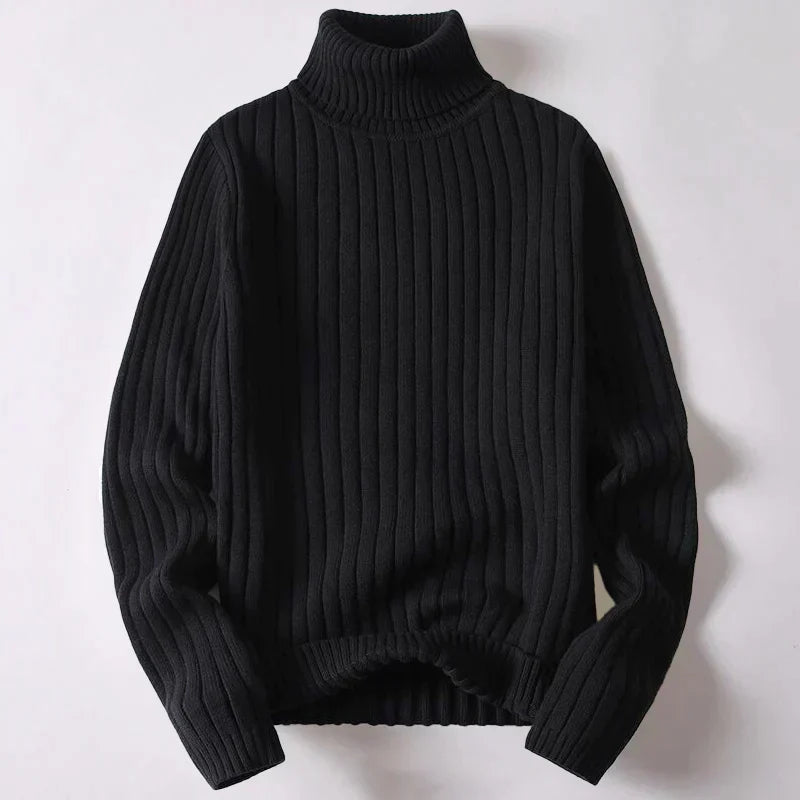 Men's Merino Wool Turtleneck - Wyatt