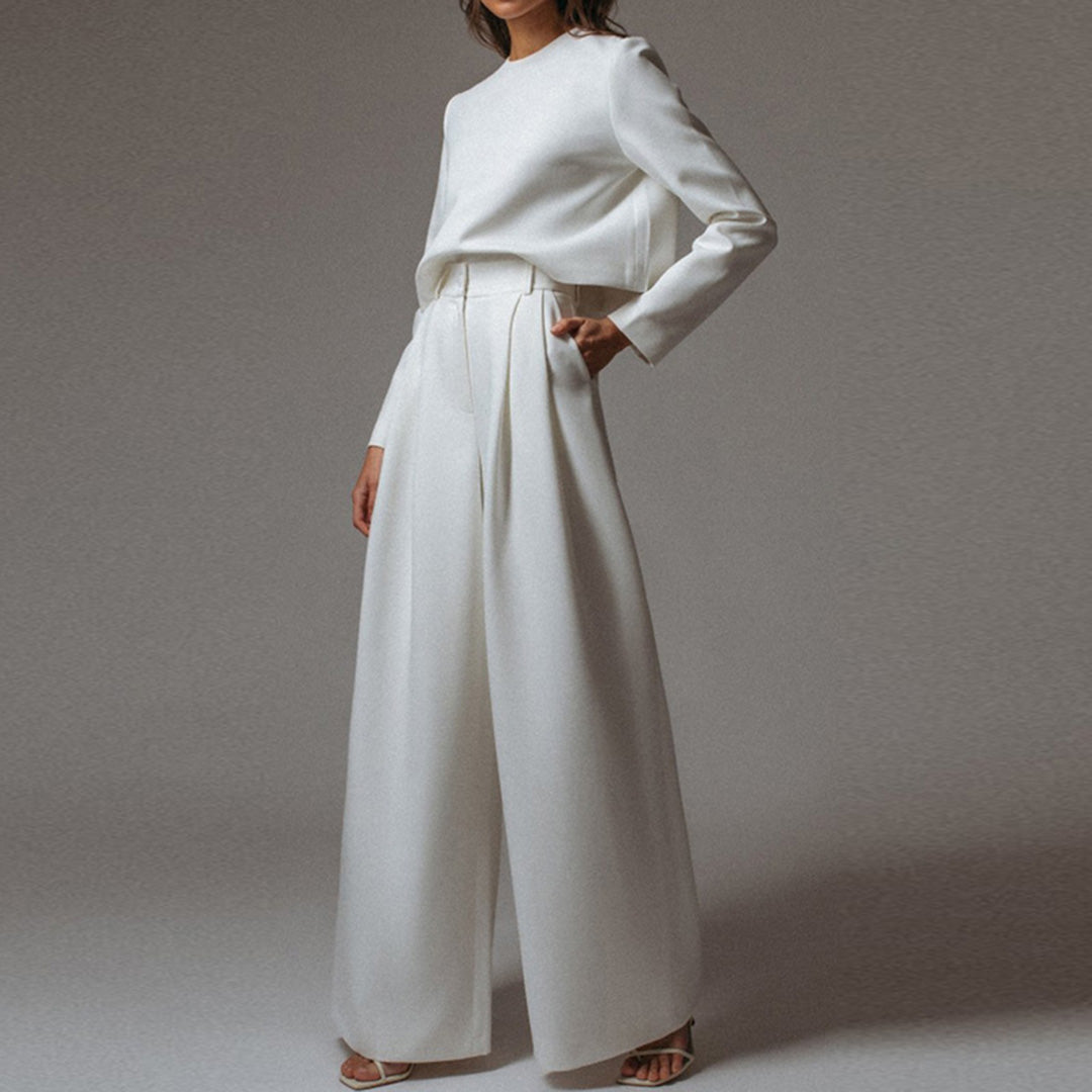 Trendy Two-Piece Palazzo Set - Amara
