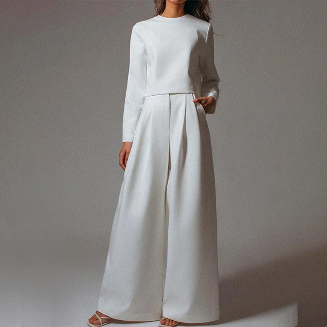 Trendy Two-Piece Palazzo Set - Amara