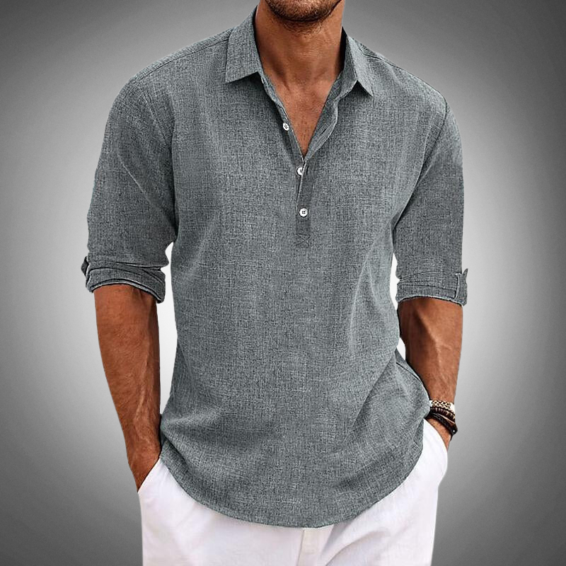 Henley - Vintage Summer Shirt for Men