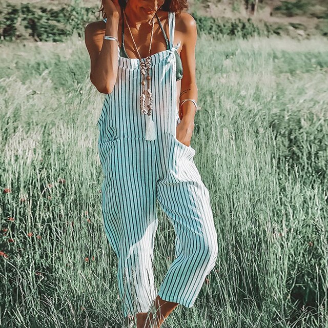 Demi - Overall cotton-linen