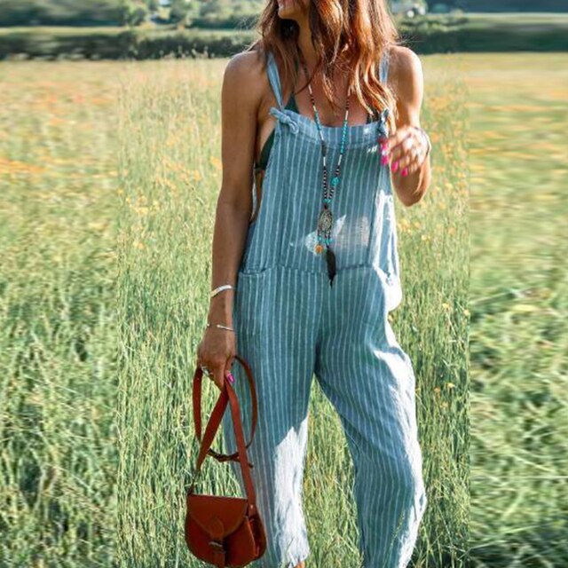 Demi - Overall cotton-linen