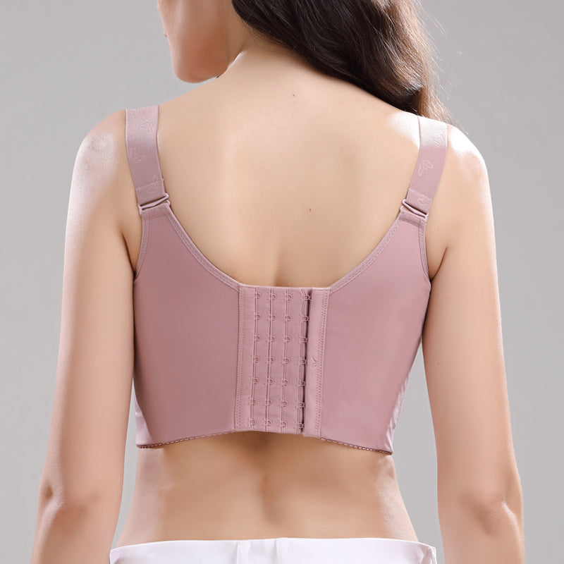 Emilia Front Closure Bra with Floral Lace