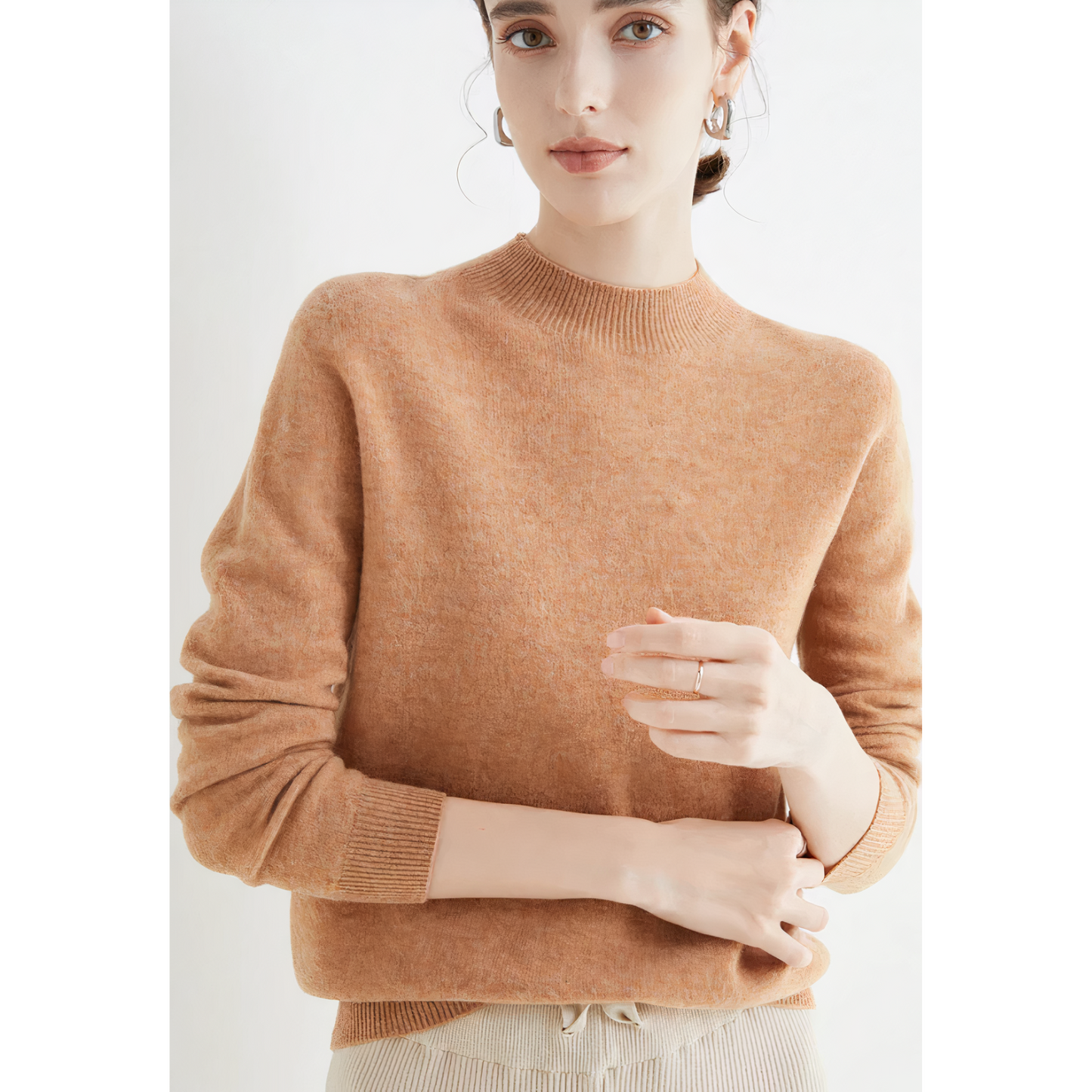 Cashmere Knitted Sweater - Yelena