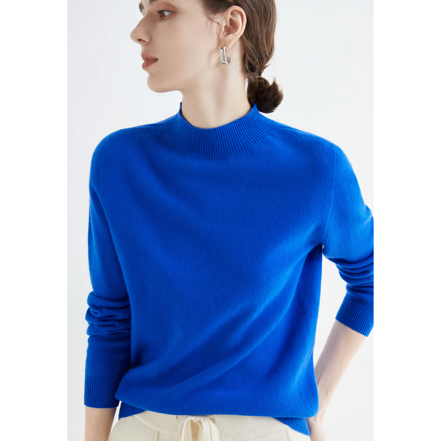 Cashmere Knitted Sweater - Yelena